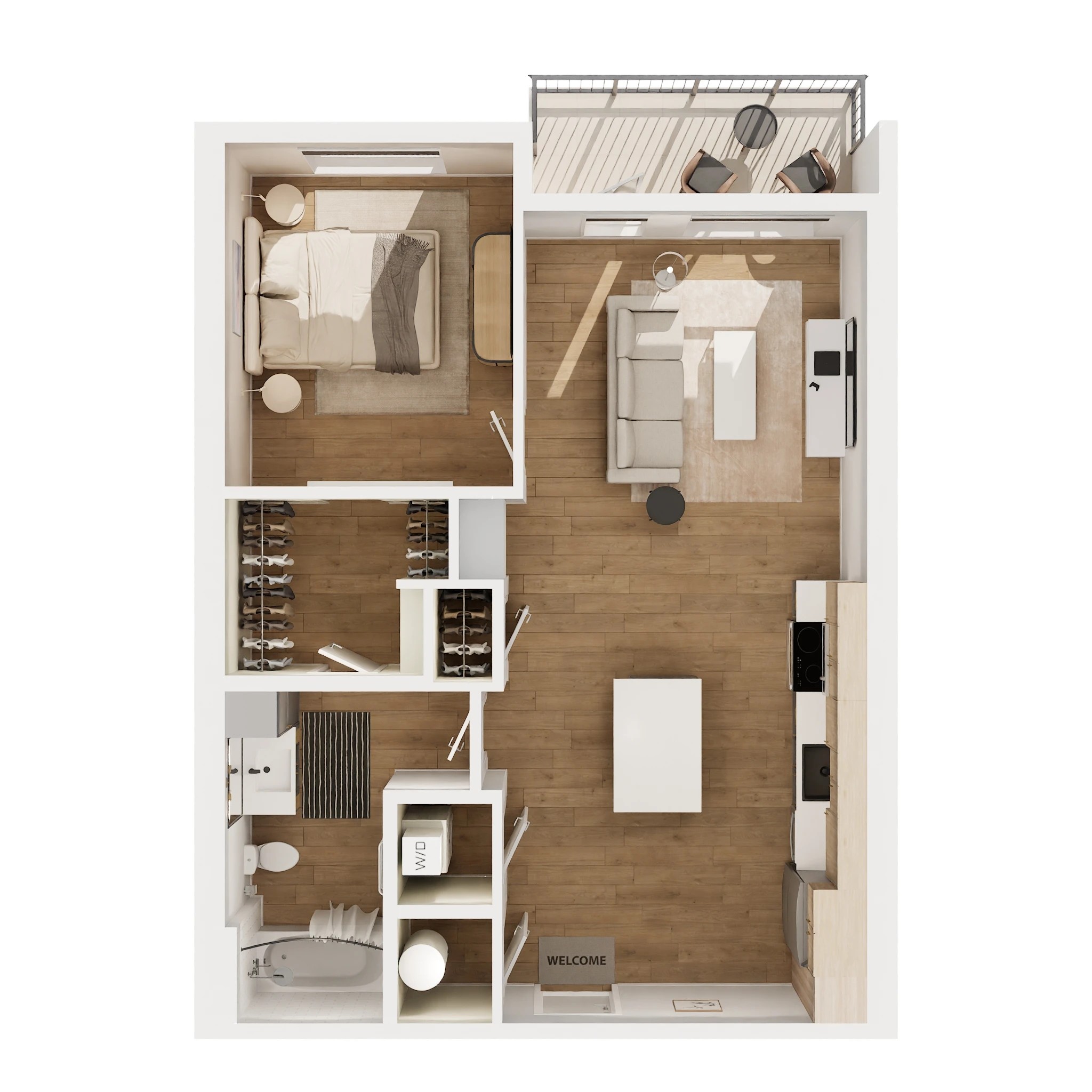 A2 floor plan